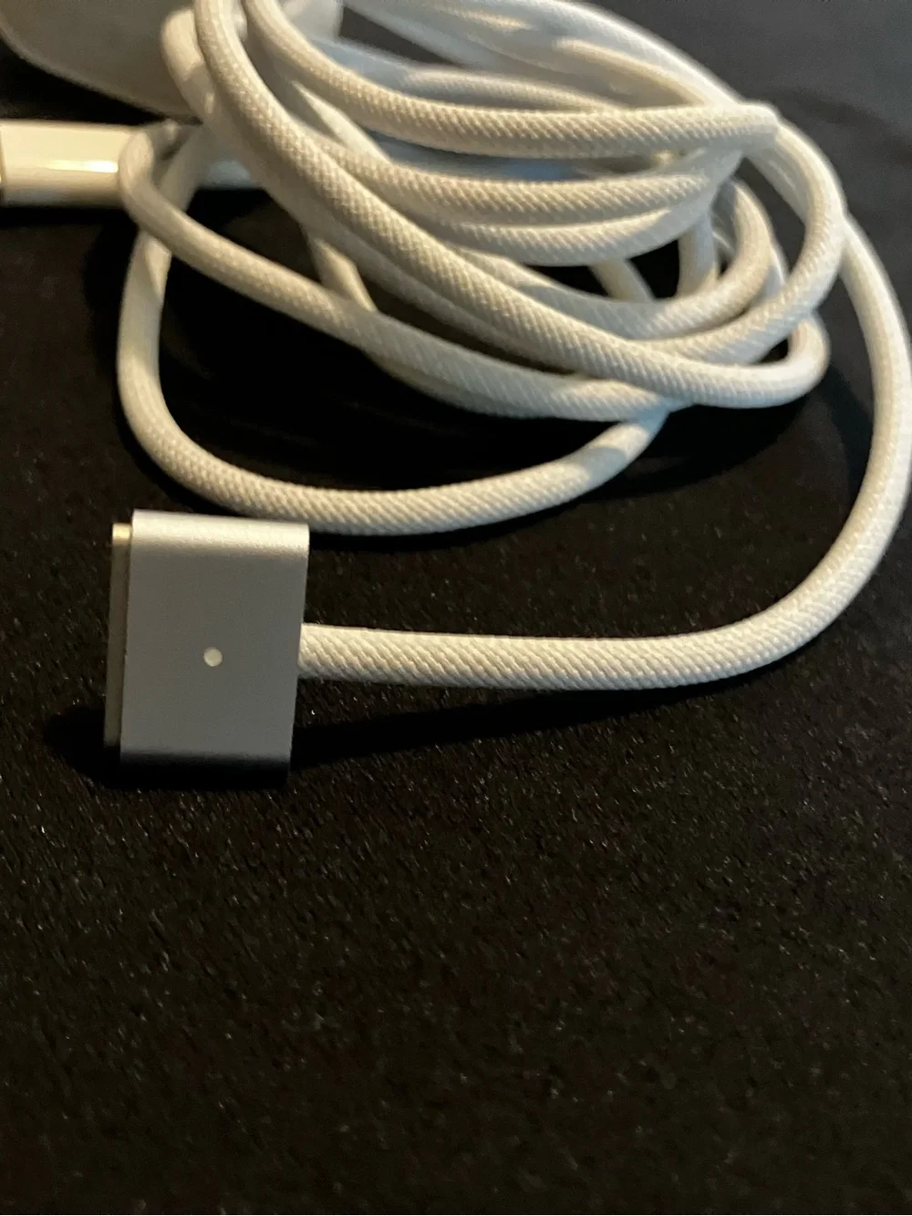 Apple power adapter with MagSafe cable